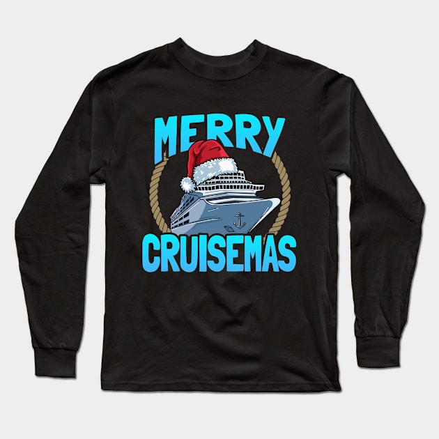 Merry Cruisemas Family Cruise Christmas Long Sleeve T-Shirt by tobzz